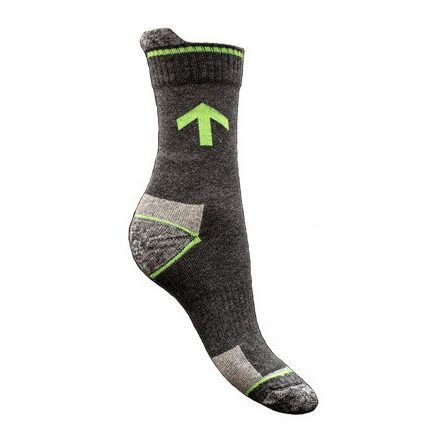 Munkavédelmi  Zokni Szürke, erősített orr- és sarokrész TOP_GLADIATOR01 38-40-es