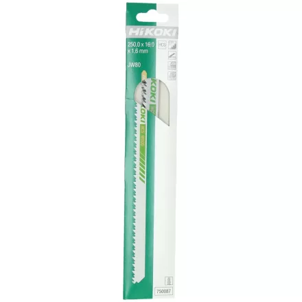 Hikoki  750087 Dekopírfűrészlap JW80 250/220mm/6tpi FA  /3db