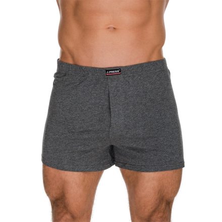 J.PRESS 701 Boxeralsó Bő Szárral 100%Pamut  M-es sötétmelírszürke