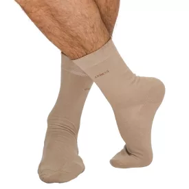   J.PRESS D050 Öltönyzokni Mindennapos Viseletre  39-40 beige (bézs)