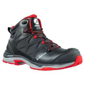   Munkavédelmi  Bakancs ALBATROS Ultratrail Black Mid fekete-piros ESD HRO S3 SRC ALB-636200 40-es
