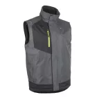 Munkavédelmi  Mellény Coverguard AZUKI S-es szürke-fekete, bélelt 5AZU450