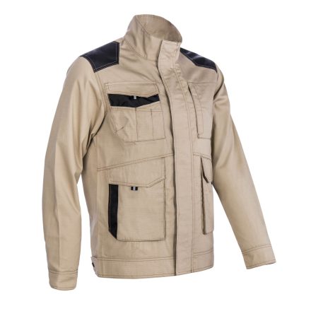 Munkavédelmi  Kabát Coverguard OROSI XL-es homok szín, kevertszálas ripstop anyag 5ORJ020