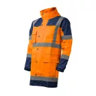 Munkavédelmi  Esőruha 2 részes HI-VIZ HYDRA M-es jólláthatósági narancs-kék 7HYDOM