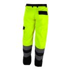 DEDRA BH81SP1-XXL Munkavédelmi  Fényvisszaverős nadrág láthatósági sárga  XXL/58