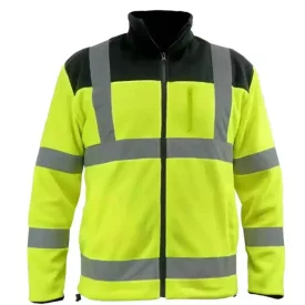   Dedra BH80P3-XXL Munkavédelmi  Fényvisszaverős Polár pulcsi láthatósági sárga-kék  XXL