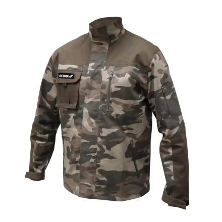 Dedra BH43BL-XL Munkavédelmi  Dzseki XL-es, terepmintás