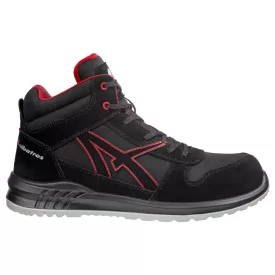   Munkavédelmi  Bakancs ALBATROS Clifton Mid fekete-piros S3 SRC ALB-638700 40-es