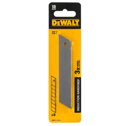 DeWalt DWHT11719-0  indukciós edzett tördelhető késpenge 3cs 18mm