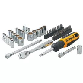 DeWalt DWMT81610-0 Bit-, és dugókulcs készlet, 50részes