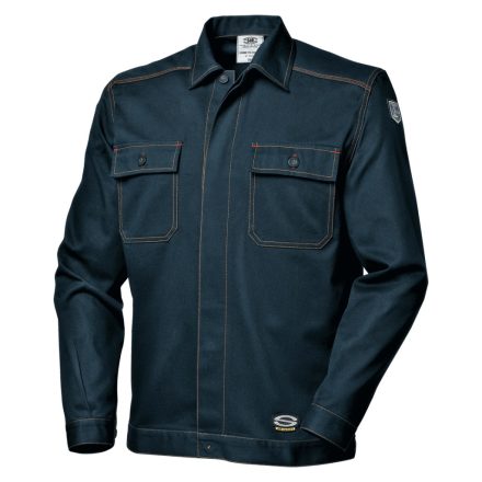 Munkavédelmi  Dzseki Sir Safety Symbol sötétkék, gombos, erősített varrás 54/XL SSY-MC1115Q7