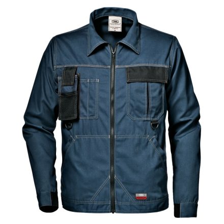 Munkavédelmi  Kabát Sir Safety Harrison 54/XL-es kék, erősített varrás SSY-MC1814P7