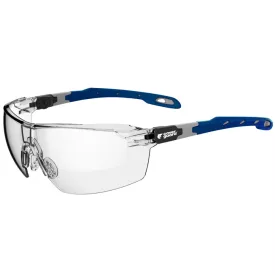   Munkavédelmi  Szemüveg PANTHER víztiszta, UV védelem, kék szár  6PANC00NSI