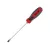 Dedra 17W060 üthető csavarhúzó lapos SL5x75mm mágneses, TPR gumi markolat, S2 acélból
