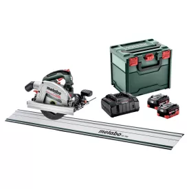   Metabo  KS18LTX66BL Set Akkus körfűrész +FS160 vezetősín 18V Li-HD 8,0Ah metaBox340 691194810