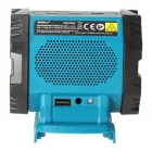 Dedra SAS+ALL DED7004  Akkus Bluetooth hangszóró  18V akku és töltő nélkül