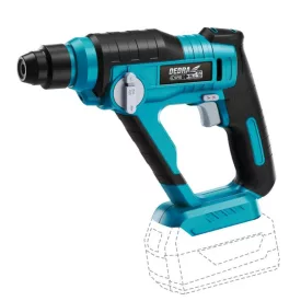   Dedra SAS+ALL DED7047 Akkus fúrókalapács SDS-Plus 1,3 J, 18V akku és töltő nélkül