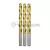 Dedra WIT01034 Fémfúrószár HSS-Co5% TiN 1x34/12mm  /3db hengeres befogás