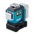 Makita SK700GD Vonallézer zöld CXT 12V Li-ion