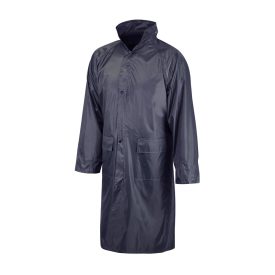   Munkavédelmi  Esőkabát TOP_AMAZON_J120_B PE-PVC bevonat, 120cm hosszú, kék  S