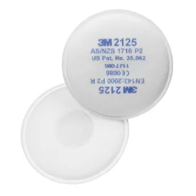  Munkavédelmi  Részecskeszűrő korong 3M 2125 P2 (enyhén veszélyes) 2db  3M_2125