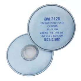   Munkavédelmi  Részecskeszűrő korong 3M 2128 P2 (aktívszenes, enyhén veszélyes) 2db  3M_2128