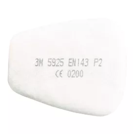   Munkavédelmi  Előszűrő betét 3M 5925 P2R (enyhén veszélyes por/köd) 2db  3M_5925