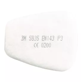   Munkavédelmi  Előszűrő betét 3M 5935 P3R (veszélyes por/köd) 2db  3M_5935