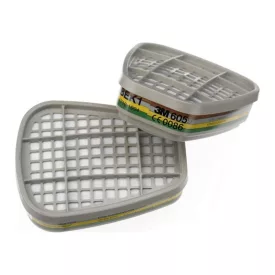   Munkavédelmi  Gázszűrő betét 3M 6059 barna-sárga-zöld, ABEK1 (ammónia) 2db  3M_6059