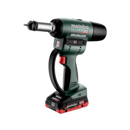 Metabo  NMP18LTXBLM10 Akkus szegecsanya pisztoly 2X18V/4,0Ah 601788800