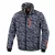 Munkavédelmi  Kabát 076580103 BETA 7658CM/L softshell, fekete-szürke terepmintás