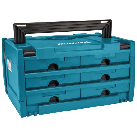 Makita  P-84333 MAKPAC 6 fiókos doboz