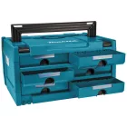 Makita  P-84333 MAKPAC 6 fiókos doboz