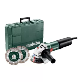   Metabo  WQ1100-125 Set Sarokcsiszoló 125mm 1100W koffer 610035510