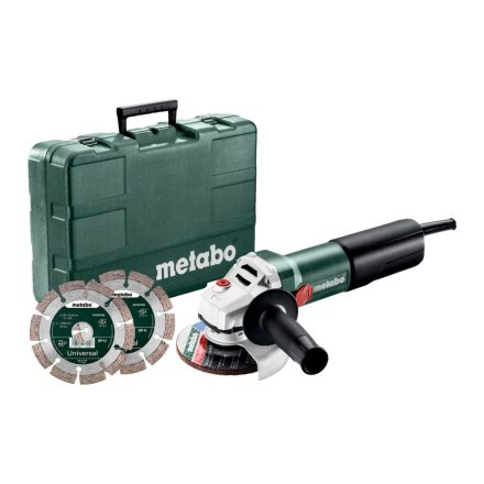 Metabo  WQ1100-125 Set Sarokcsiszoló 125mm 1100W koffer 610035510