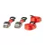 ST 2170150 Rakományrögzítő (2db/csomag) csatos pánt (piros) 25mm/180cm, max. 250kg