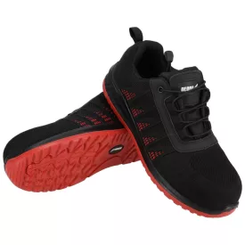   Dedra BH9M8V-46 Munkavédelmi cipő M8 fekete-piros, S1 SRC 46-os