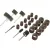Dedra 08T609 Tartozékkészlet mini csiszolóhoz, 24 részes  /DED7944Z2, DED7946Z1
