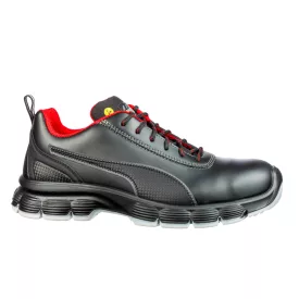   Munkavédelmi  Cipő PUMA Condor Black Low fekete bőr ESD S3 SRC PUM-640521 40-es