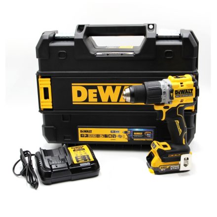 DeWalt  DCD805E1T-QW Akkus fúró-csavarbehajtó 18V 1x1,7Ah (Powerstack) T-STAK