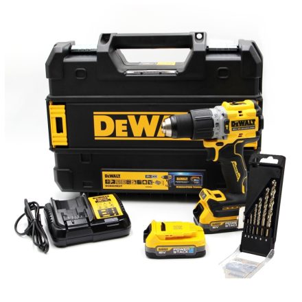 DeWalt  DCD805E2T-QW Akkus fúró-csavarbehajtó 18V 2x1,7Ah (Powerstack) T-STAK