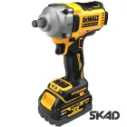 DeWalt  DCF891P2G-QW Akkus ütvecsavarozó gumírozott 1/2” (gyűrűs) 18V 2x5,0Ah karton
