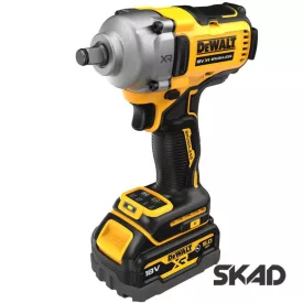   DeWalt  DCF891P2G-QW Akkus ütvecsavarozó gumírozott 1/2” (gyűrűs) 18V 2x5,0Ah karton