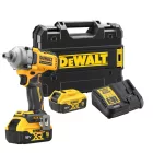 DeWalt  DCF892P2T-QW Akkus ütvecsavarozó 1/2” (rögzítő csapos) 18V 2x5,0Ah koffer