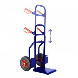   Molnárkocsi levegős kerekű, teleszkópos (80-112cm) 180kg teherbírás  16100