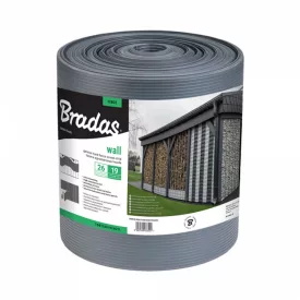   TT BRADAS Kerítéstakaró szalag SOLID 19cmx26m, ANTRACIT 1200g/m2  285020 (TOB12001926DGYL)
