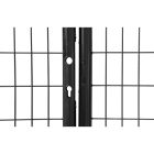 ST Strend Pro METALTEC DUO Kétszárnyú kerti kapu ANTRACIT 3580x1450mm, osztás: 50x100mm  432270