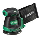 Hikoki  SV1813DAW2Z Akkus Excentercsiszoló 18V akku és töltő nélkül 125mm, HITBOX