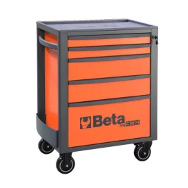   BETA RSC24/5-FO 5 fiókos szerszámkocsi, teljesen narancs  024004050
