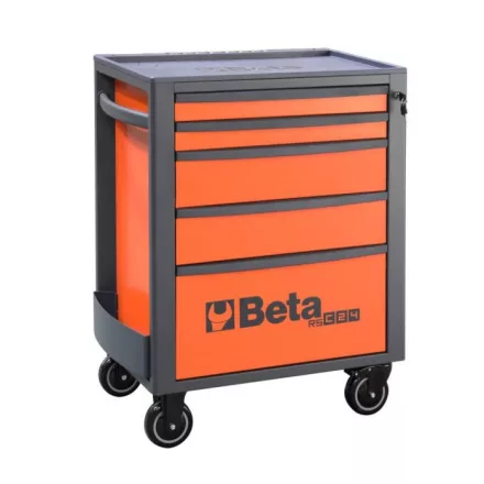 BETA RSC24/5-FO 5 fiókos szerszámkocsi, teljesen narancs  024004050